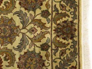 Golden Beige Floral Classic 4X6'5 Agra Jaipur Oriental Rug