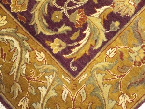 Purple Floral Classic 4X6 Agra Jaipur Oriental Rug