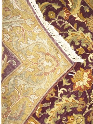 Purple Floral Classic 4X6 Agra Jaipur Oriental Rug