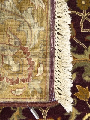 Purple Floral Classic 4X6 Agra Jaipur Oriental Rug