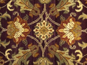 Purple Floral Classic 4X6 Agra Jaipur Oriental Rug