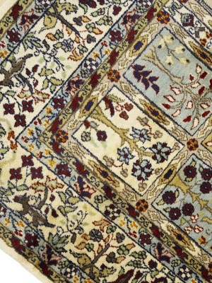 Cream Floral Classic 4X6 Agra Jaipur Oriental Rug