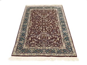 Maroon Red Floral Chinese Style 4X6 Modern Oriental Rug