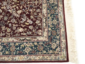 Maroon Red Floral Chinese Style 4X6 Modern Oriental Rug