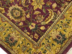 Purple Floral Classic 4X6 Agra Jaipur Oriental Rug