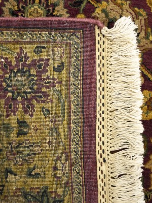 Purple Floral Classic 4X6 Agra Jaipur Oriental Rug