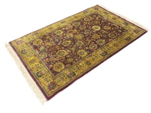 Purple Floral Classic 4X6 Agra Jaipur Oriental Rug