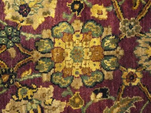 Purple Floral Classic 4X6 Agra Jaipur Oriental Rug
