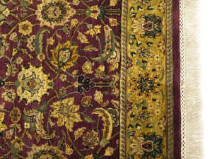 Purple Floral Classic 4X6 Agra Jaipur Oriental Rug