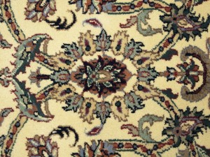 Cream Floral Classic 4X6 Agra Jaipur Oriental Rug