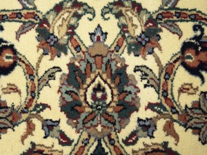 Cream Floral Classic 4X6 Agra Jaipur Oriental Rug