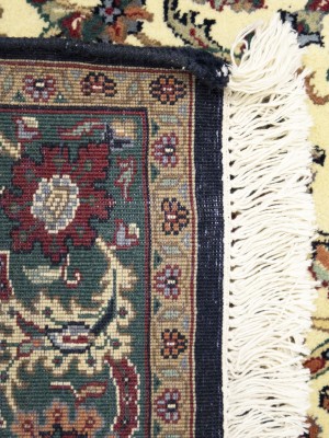 Cream Floral Classic 4X6 Agra Jaipur Oriental Rug