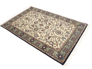Cream Floral Classic 4X6 Agra Jaipur Oriental Rug
