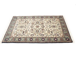 Cream Floral Classic 4X6 Agra Jaipur Oriental Rug