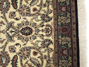Cream Floral Classic 4X6 Agra Jaipur Oriental Rug