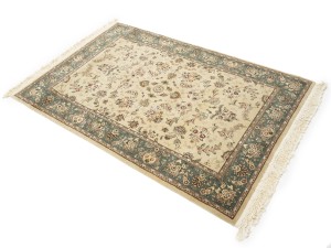 Cream Floral Chinese Style 4X6 Modern Oriental Rug