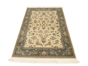 Cream Floral Chinese Style 4X6 Modern Oriental Rug