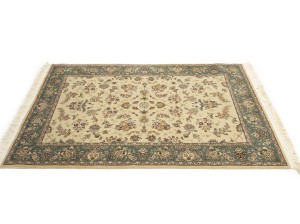 Cream Floral Chinese Style 4X6 Modern Oriental Rug