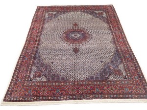Vintage Cream Floral Classic 9X12 Mood Persian Rug