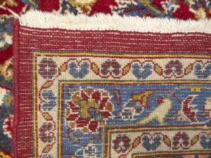 Vintage Red Traditional 10X13 Mashad Persian Rug