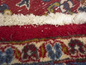 Vintage Red Traditional 10X13 Mashad Persian Rug