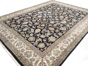 Black Floral 10X14 Royal Pakistan Oriental Rug