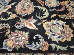 Black Floral 10X14 Royal Pakistan Oriental Rug
