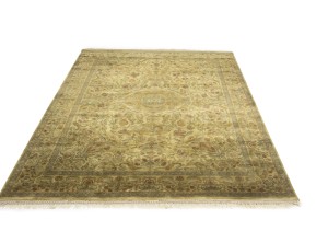 Muted Floral Classic 8X10 Agra Jaipur Oriental Rug