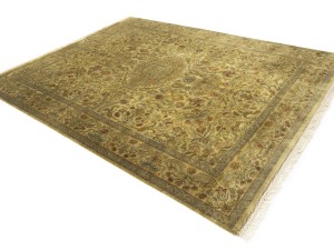 Muted Floral Classic 8X10 Agra Jaipur Oriental Rug