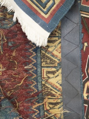 Maroon Red Tribal 8X9 Sumak Herati Afghan Rug