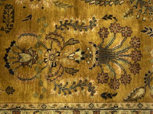 Muted Floral Classic 8X10 Agra Jaipur Oriental Rug