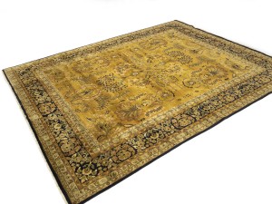 Muted Floral Classic 8X10 Agra Jaipur Oriental Rug