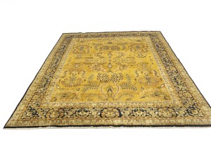 Muted Floral Classic 8X10 Agra Jaipur Oriental Rug