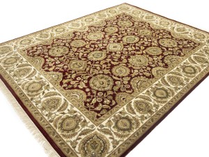 Red Floral Classic 8X10 Agra Jaipur Oriental Rug