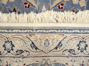Blue-gray Classic 2'6X12 Nain Persian Runner Rug