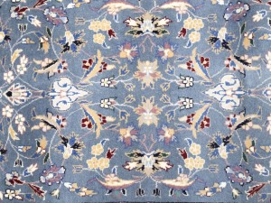 Blue-gray Classic 2'6X12 Nain Persian Runner Rug