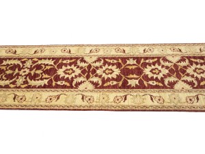 Red Floral 3X12 Peshawar Pakistan Oriental Runner Rug