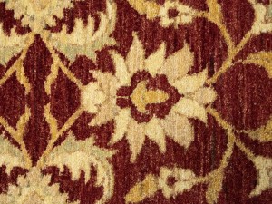 Red Floral 3X12 Peshawar Pakistan Oriental Runner Rug