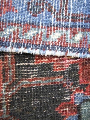 Semi Antique Floral Tribal 4X6 Hamedan Persian Rug