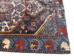 Semi Antique Floral Tribal 4X6 Hamedan Persian Rug