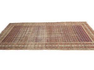 Antique Orange-red Tribal 5X9'7 Malayer Persian Runner Rug