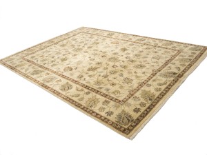 Muted Floral Peshawar 9X12 Chobi Oriental Rug