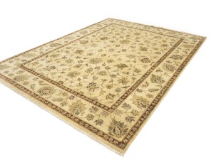 Muted Floral Peshawar 9X12 Chobi Oriental Rug