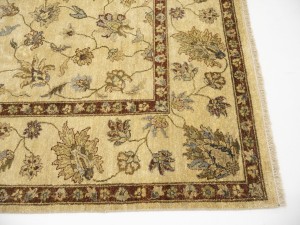 Muted Floral Peshawar 9X12 Chobi Oriental Rug