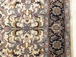 Red Floral 5'8X8'7 Indo-Kashan Oriental Rug