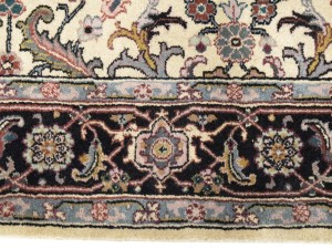 Red Floral 5'8X8'7 Indo-Kashan Oriental Rug