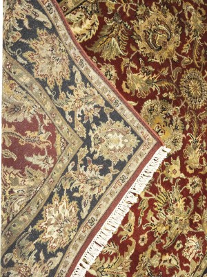 Red Floral Classic 6X9 Agra Jaipur Oriental Rug