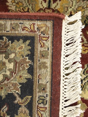 Red Floral Classic 6X9 Agra Jaipur Oriental Rug