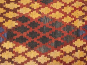 Multicolored Geometric Tribal 6'6X9'9 Kilim Afghan Oriental Rug