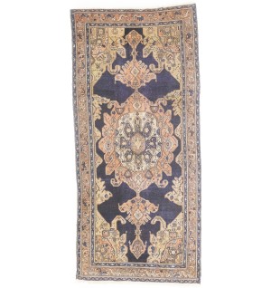 Antique Muted Tribal 5X11 Malayer Persian Rug